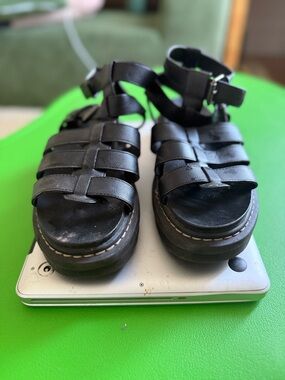 Women’s Black Strappy Sandals